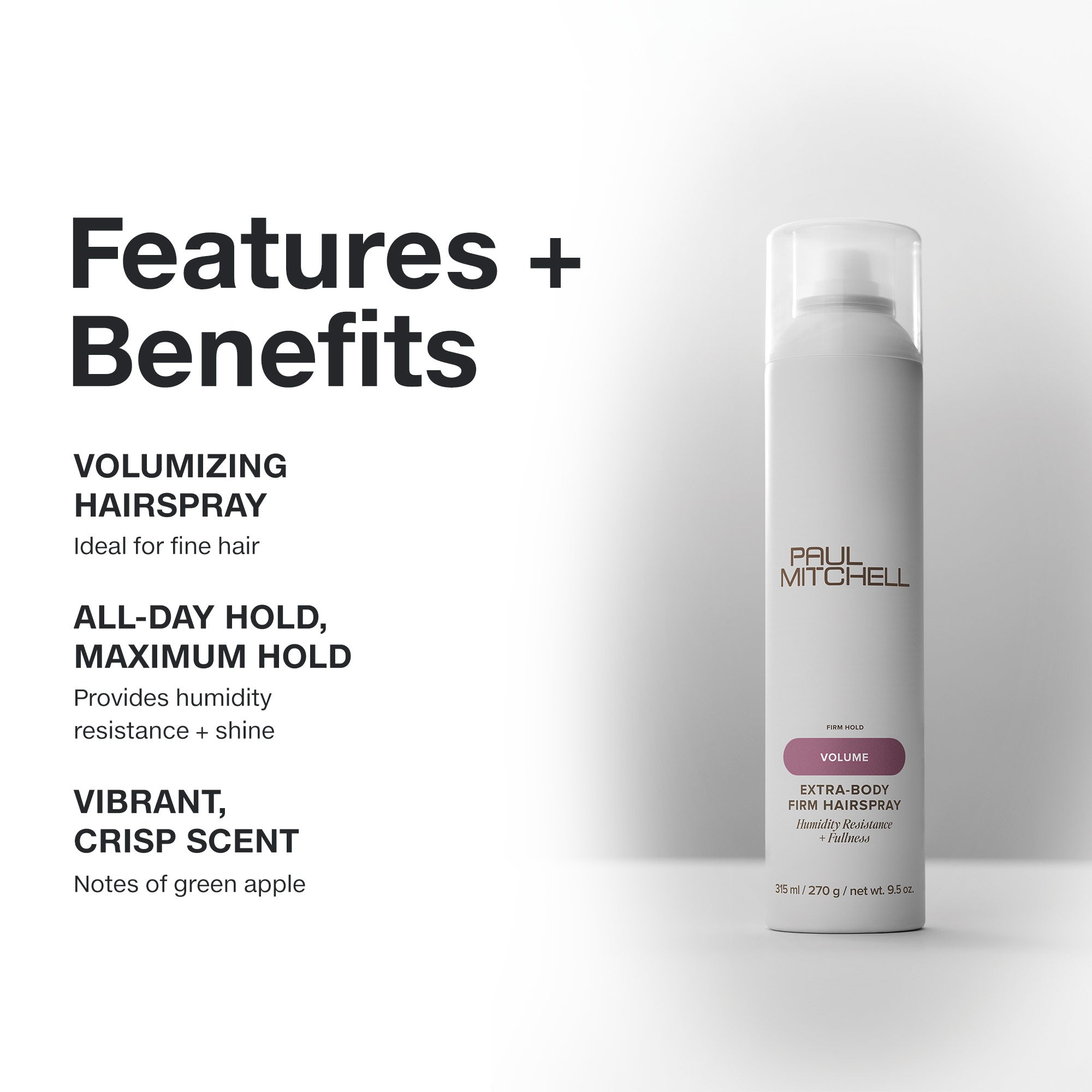 Extra-Body Firm Hairspray - Image 2