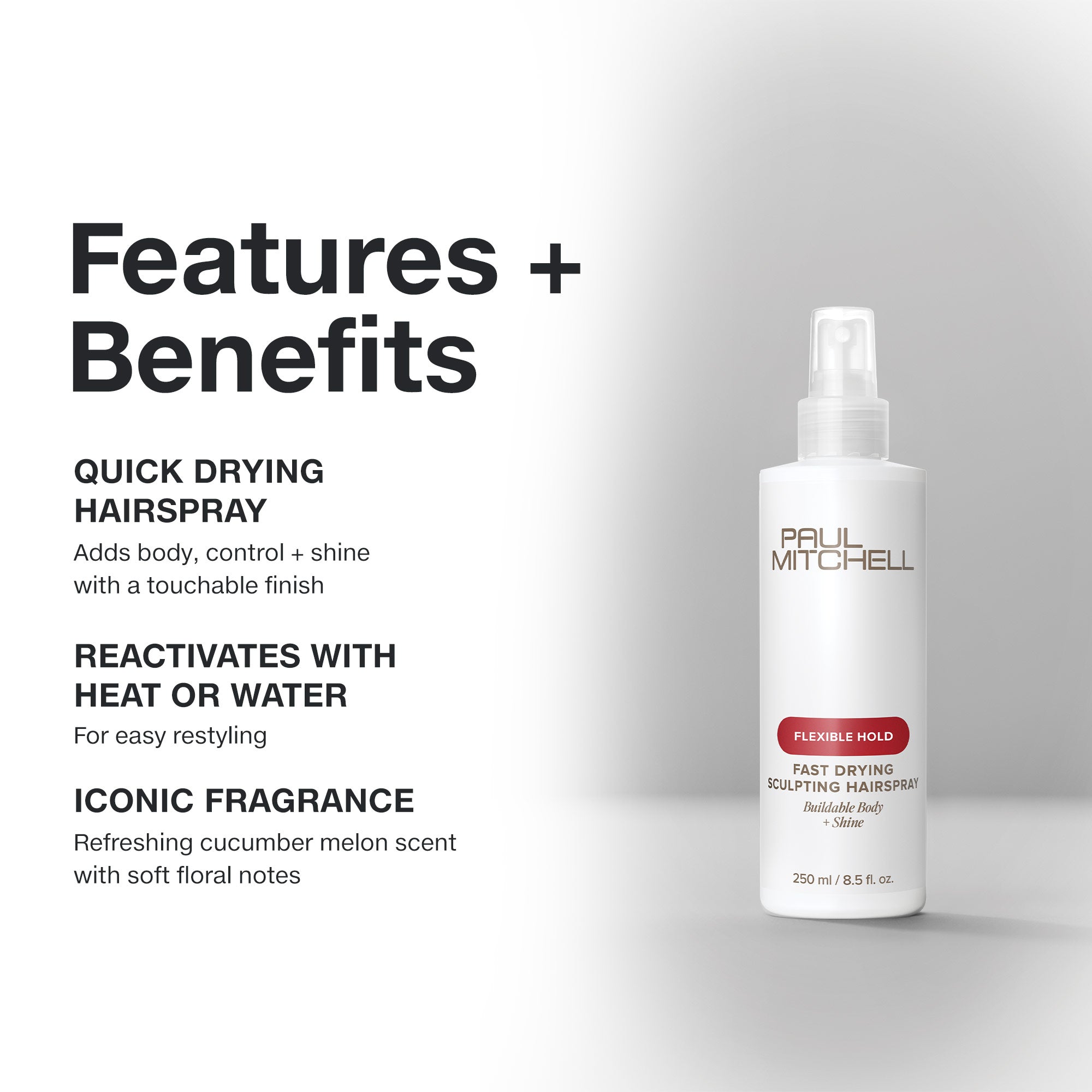 Fast Drying Sculpting Hairspray - Image 2