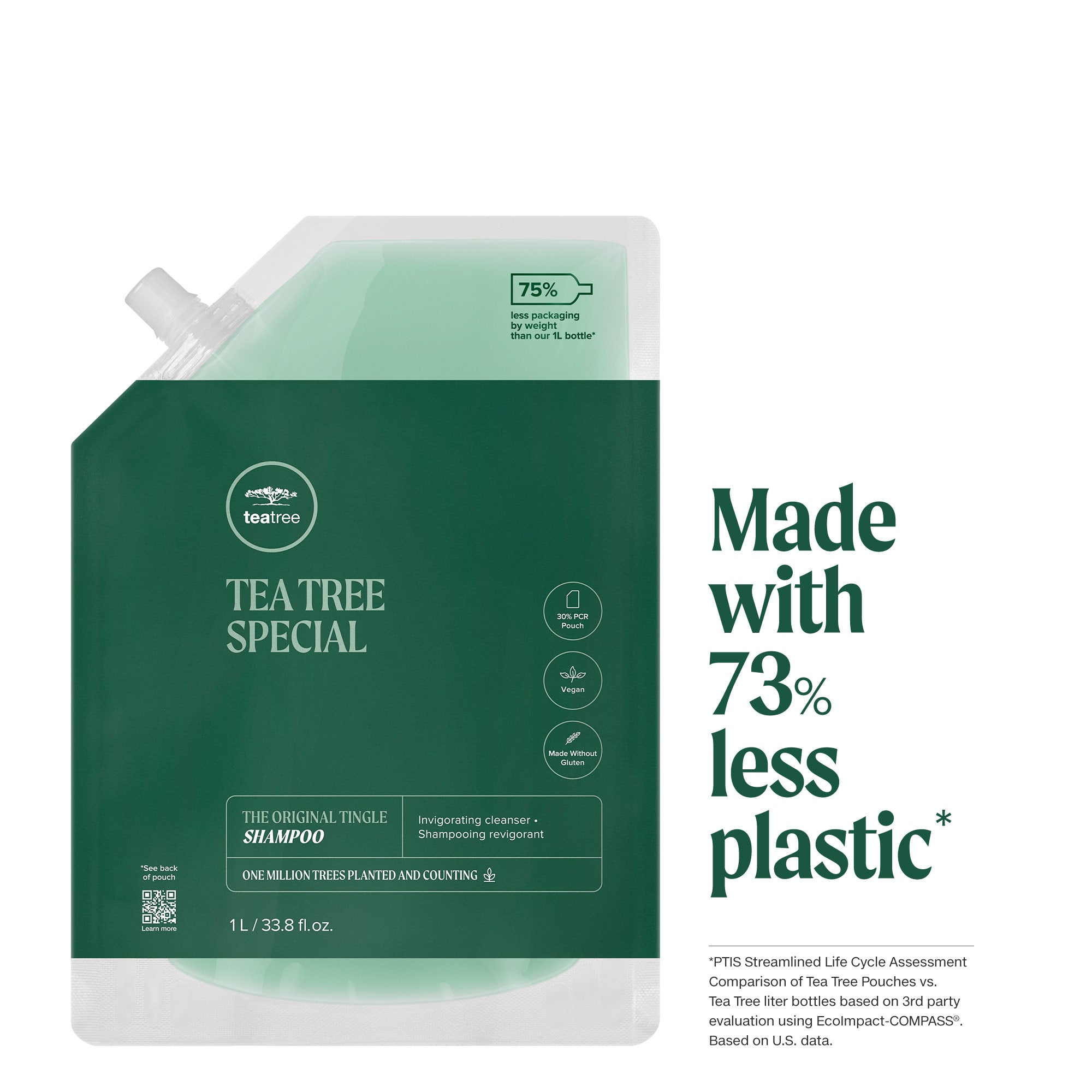 Tea Tree Special Shampoo Refill Pouch - Image 2