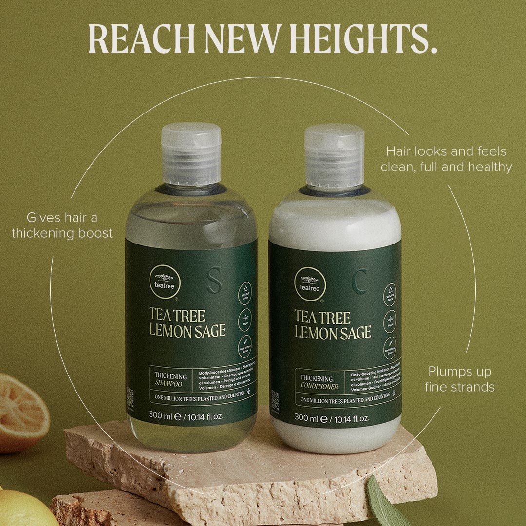 Lemon Sage Thickening Shampoo - Image 6