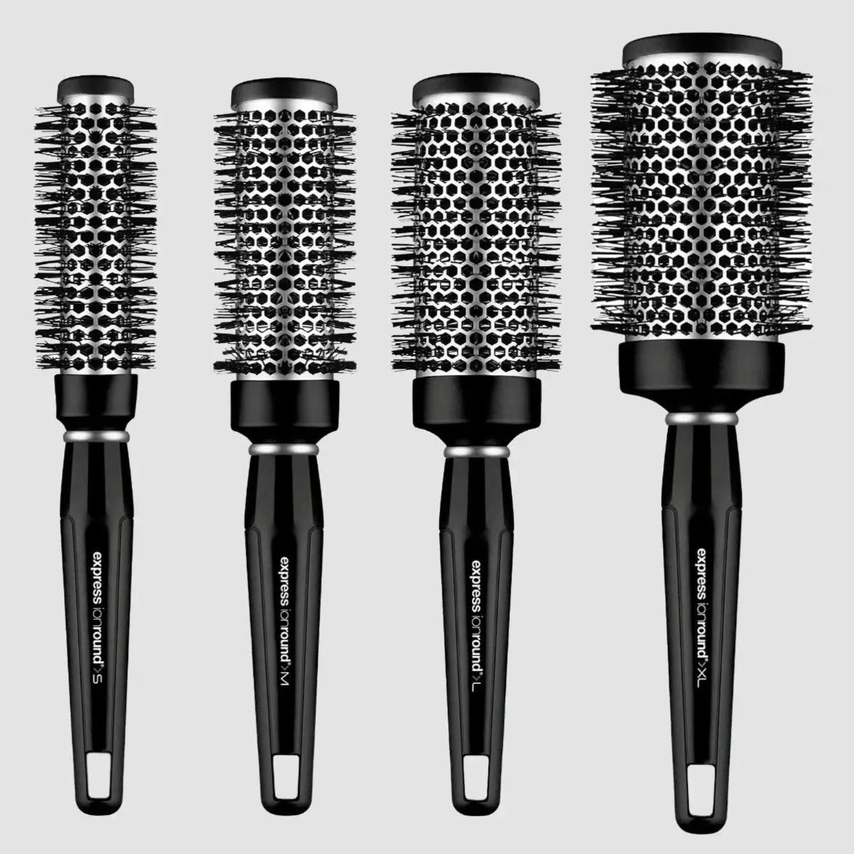Express Ion Aluminum Round Brush - Image 2